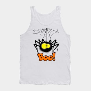 Cute Halloween Spider Tank Top